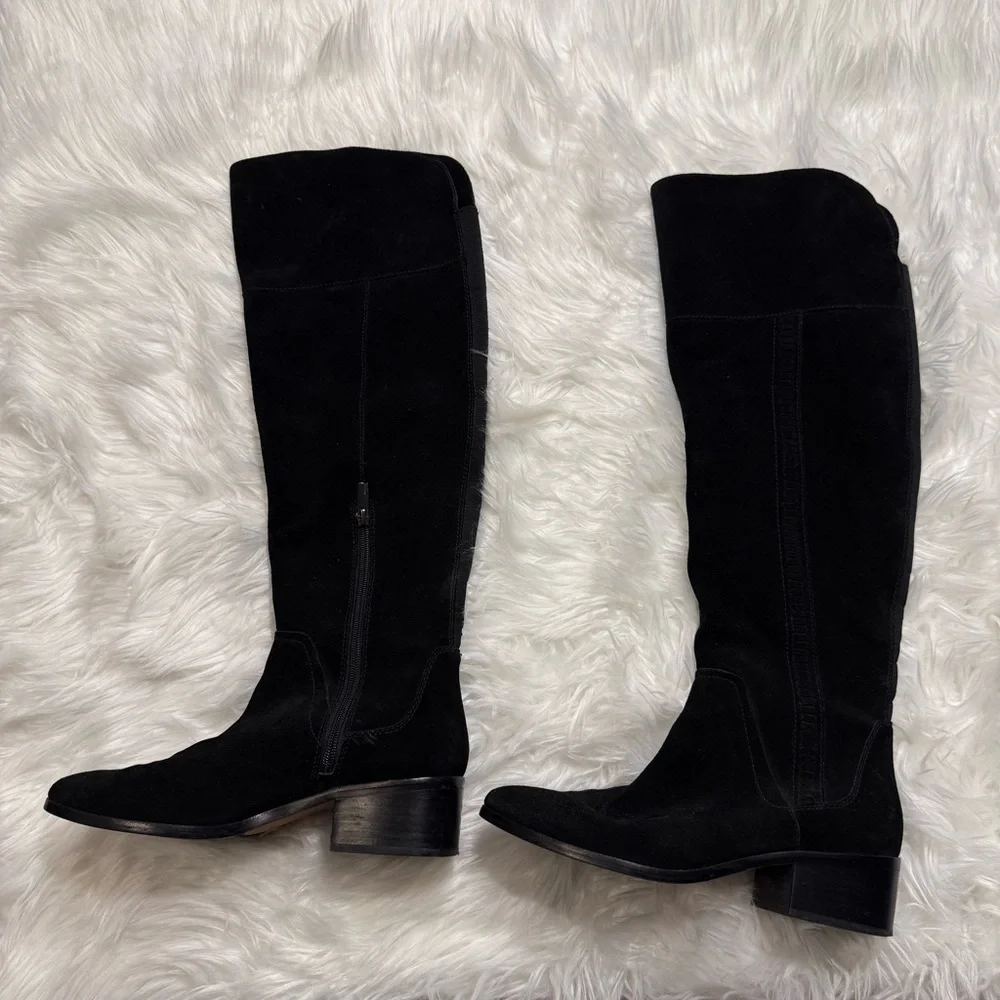 🔥Vince Camuto | Kochelda Over the Knee Black Suede Size 10 Boots